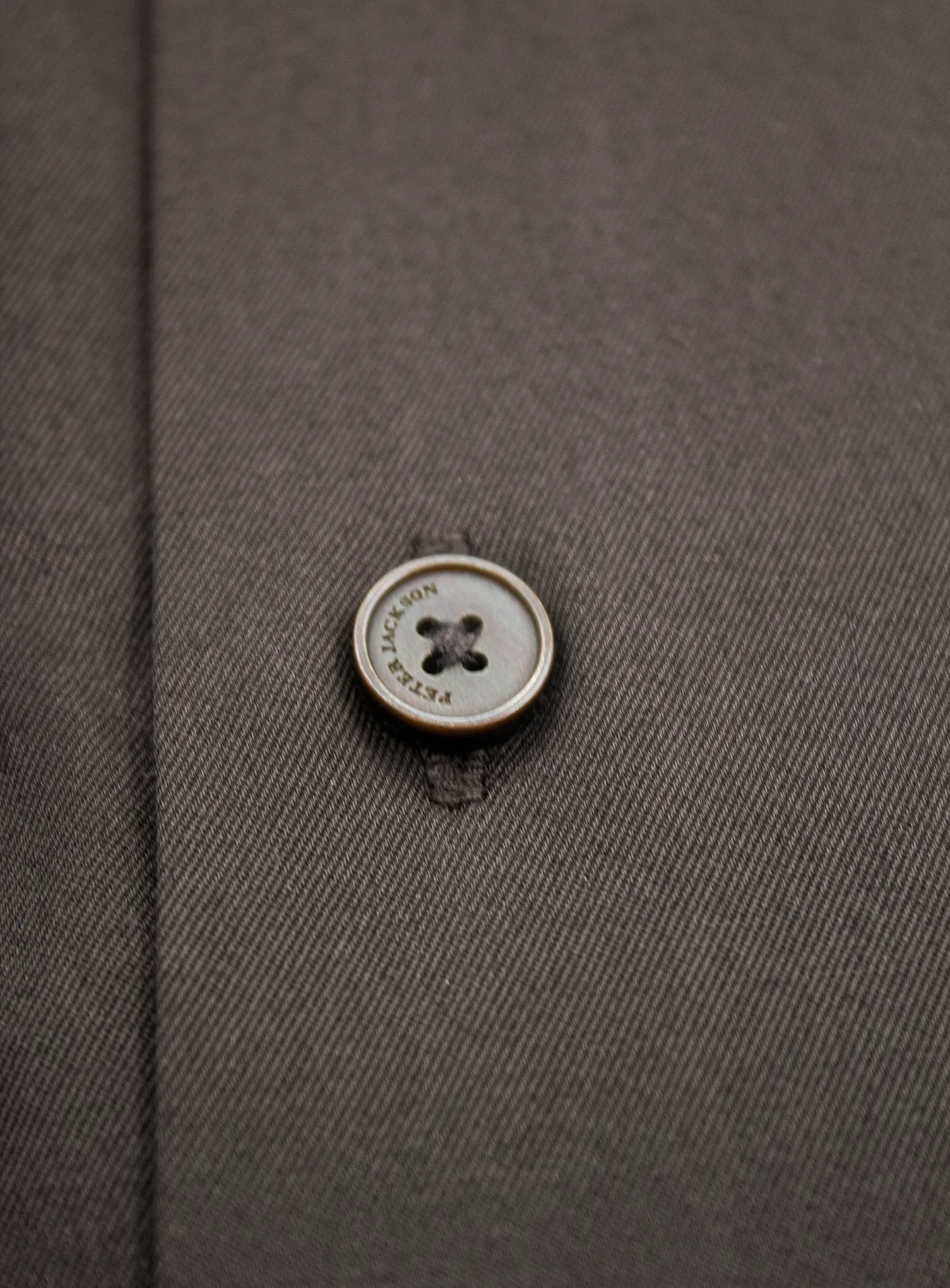 Rivioli Brown Slim Fit Shirt