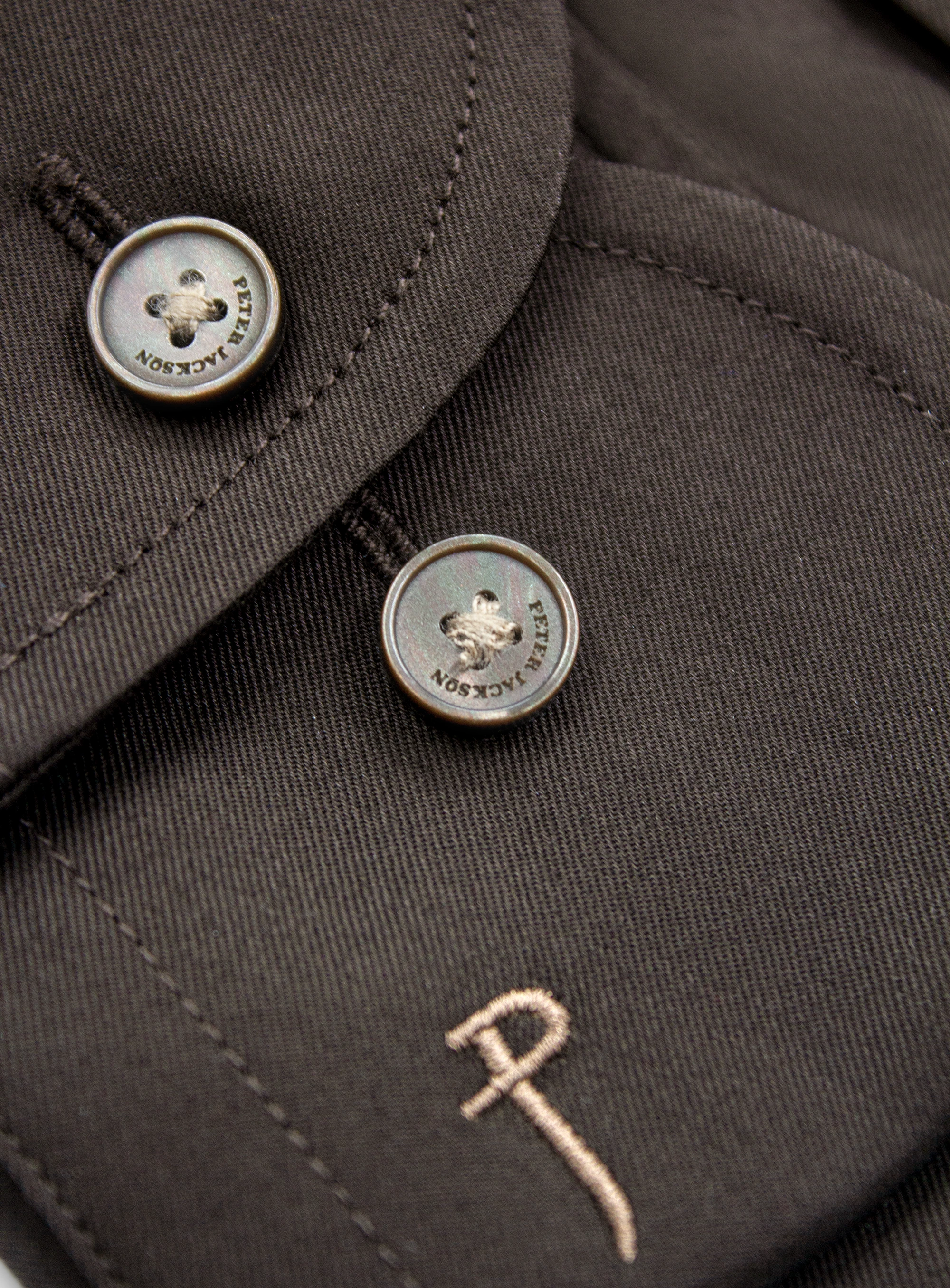 Rivioli Brown Slim Fit Shirt