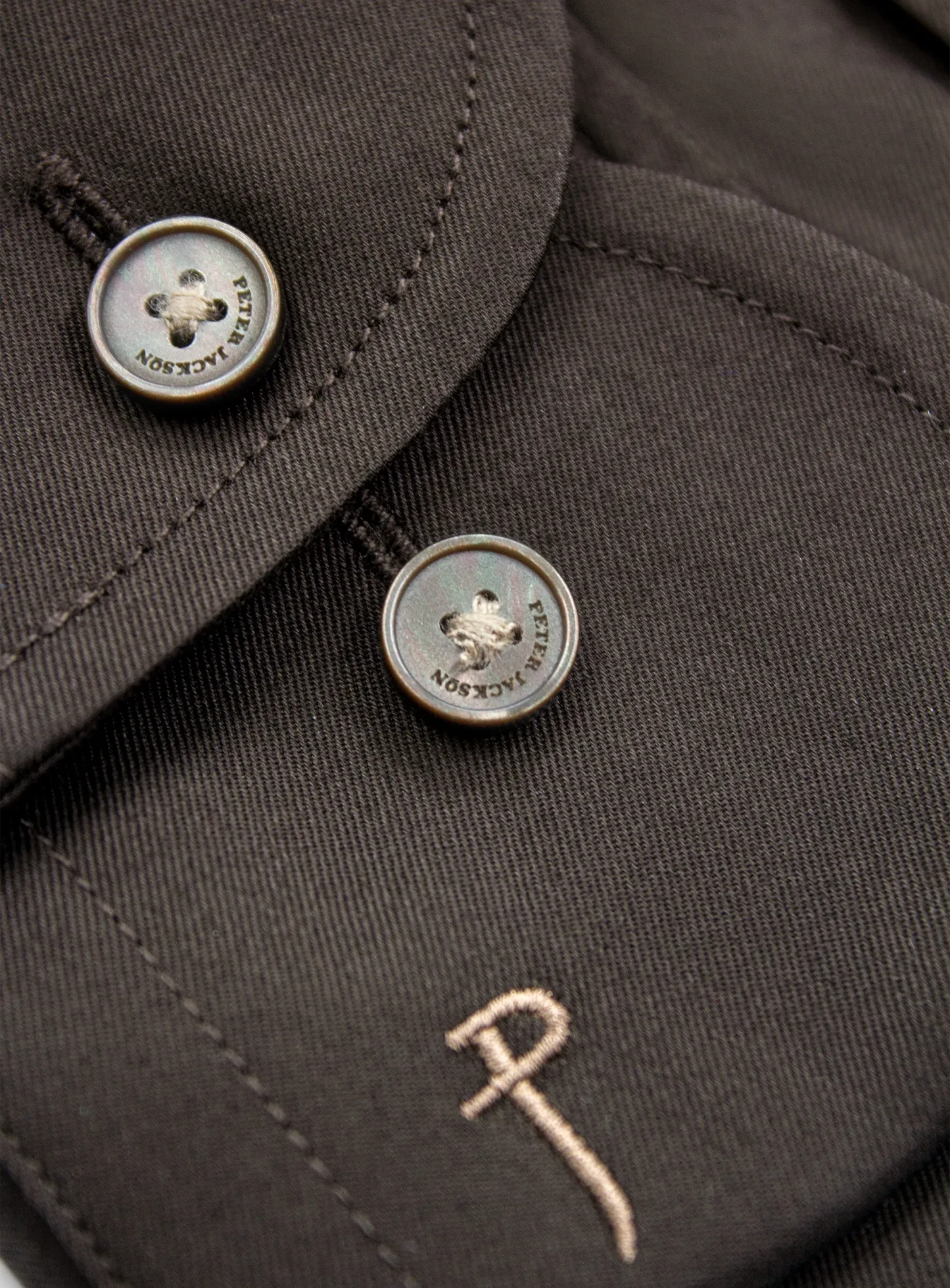 Rivioli Brown Slim Fit Shirt