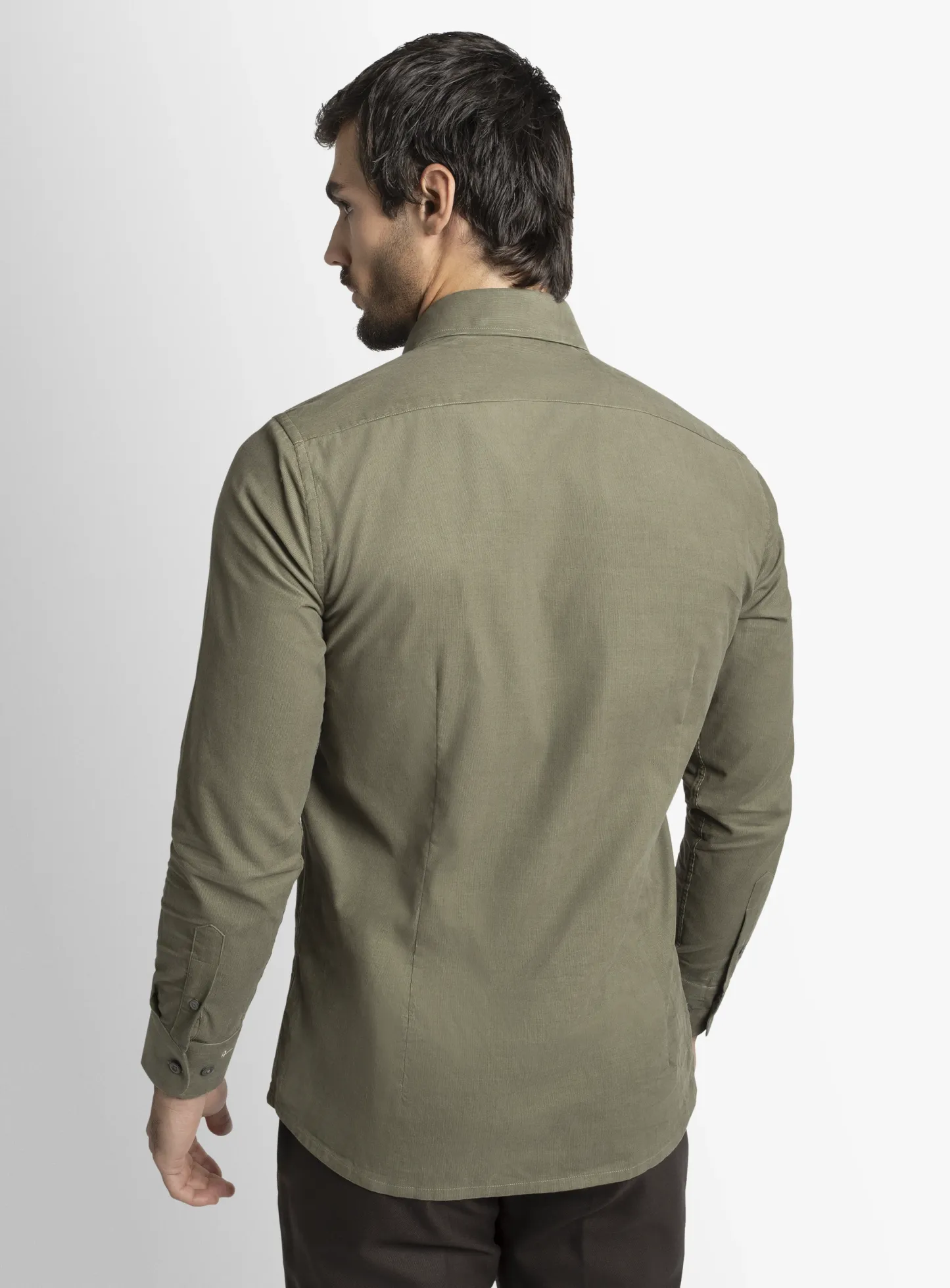 Piercarlo BabyCord Sage Shirt