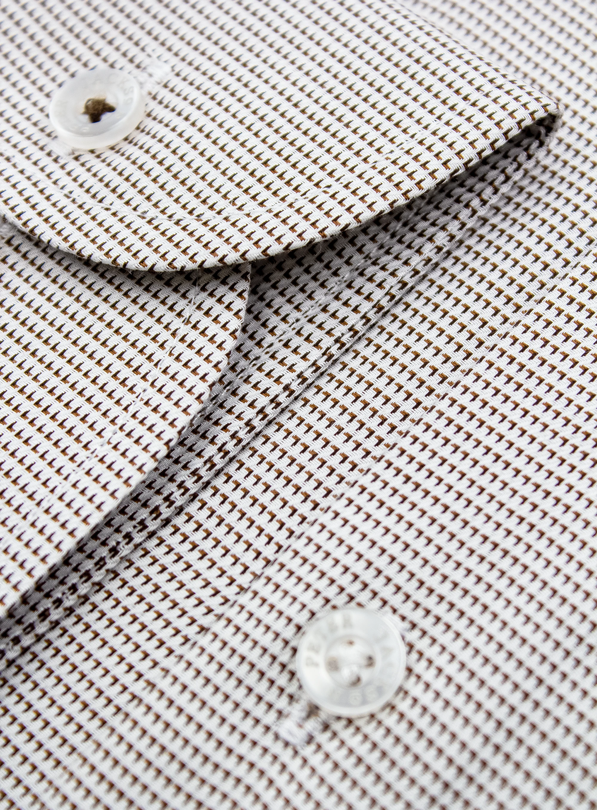 Milan Chocolate Weave Shirt