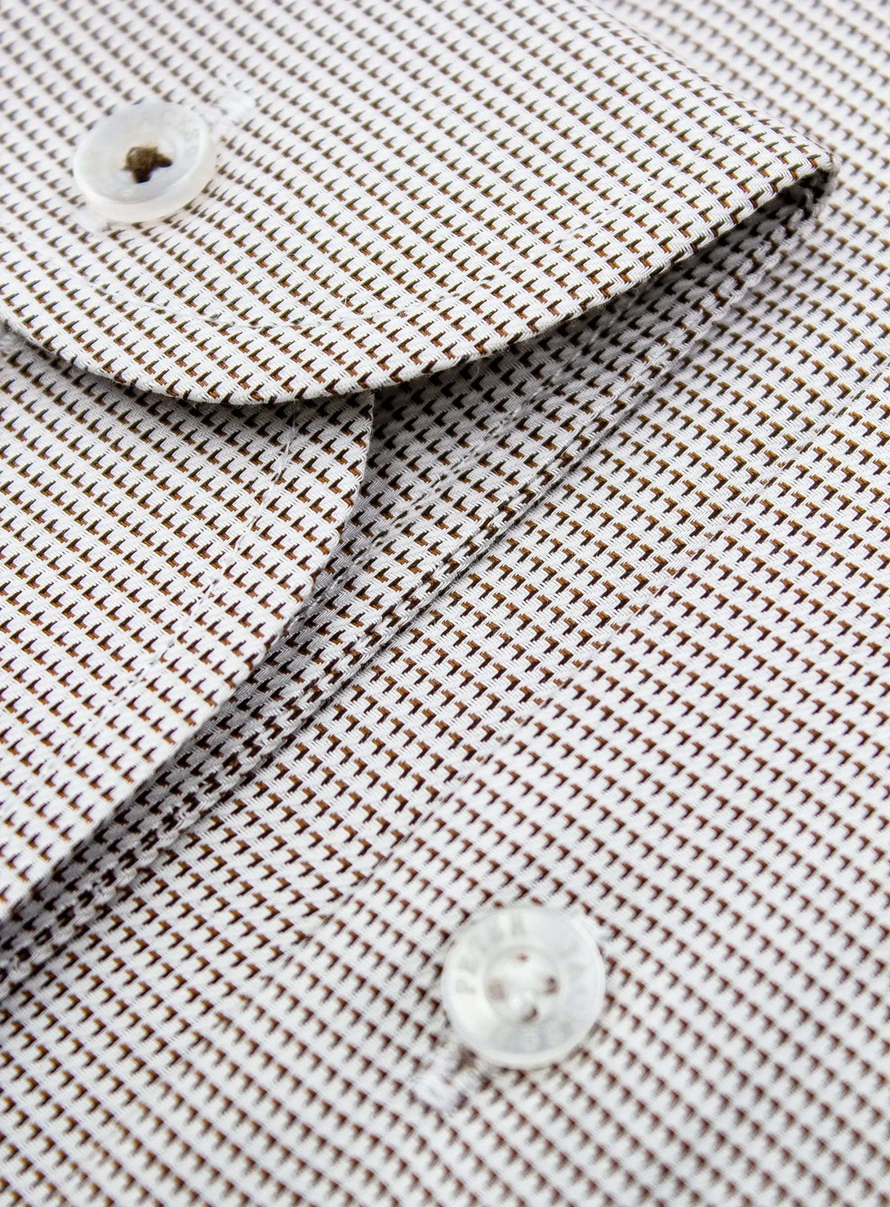 Milan Chocolate Weave Shirt