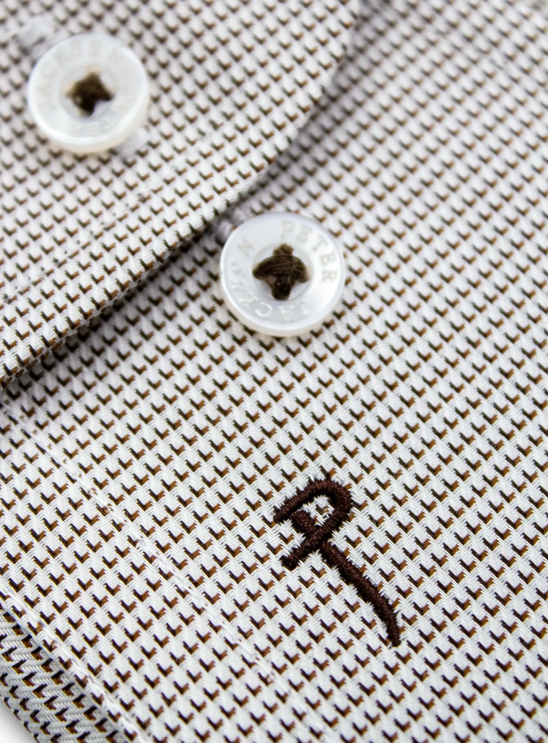Milan Chocolate Weave Shirt
