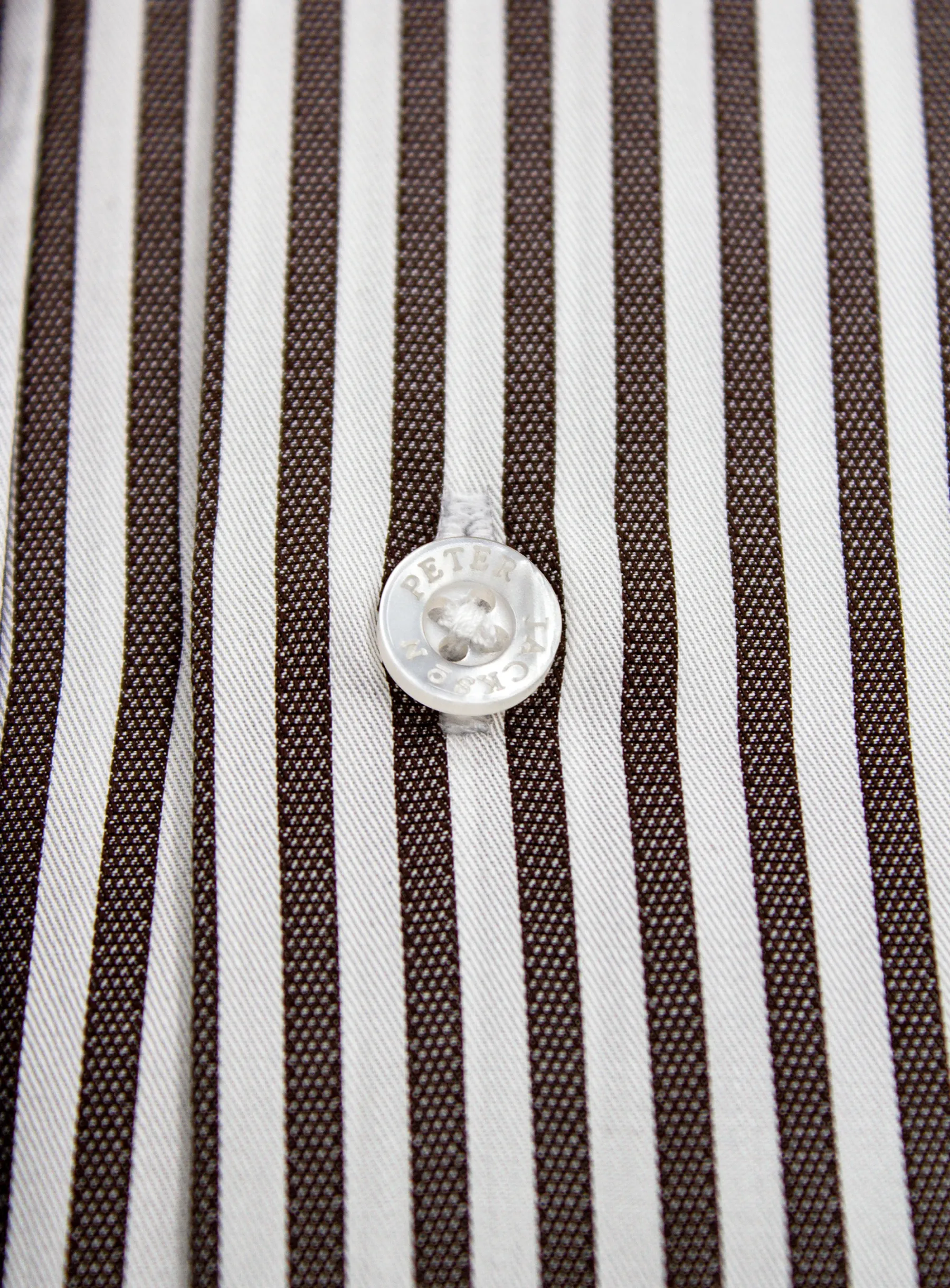 Florence Chocolate Stripe Shirt