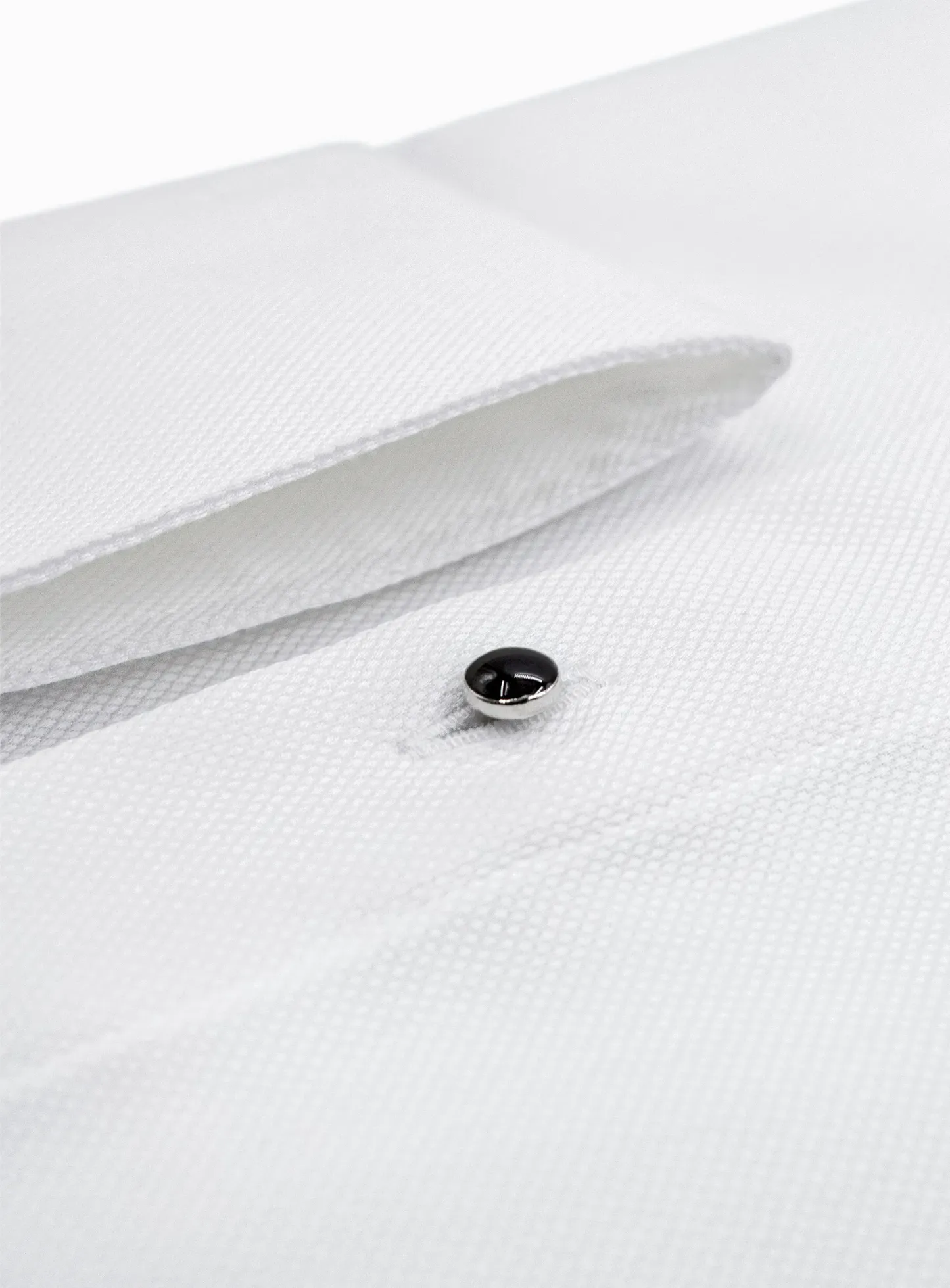 Naples Textured Dinner White Shirt