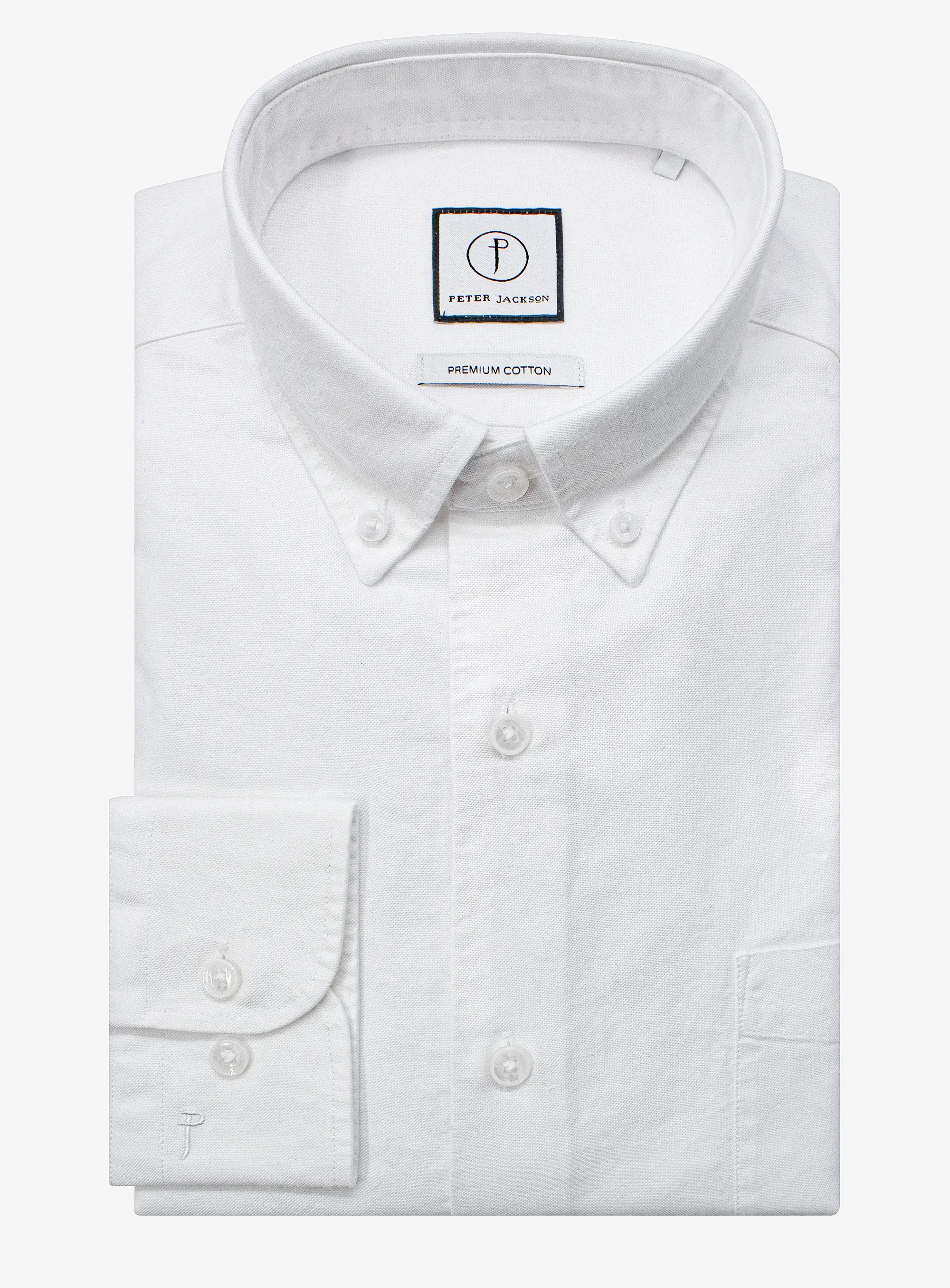Merano White Oxford Shirt