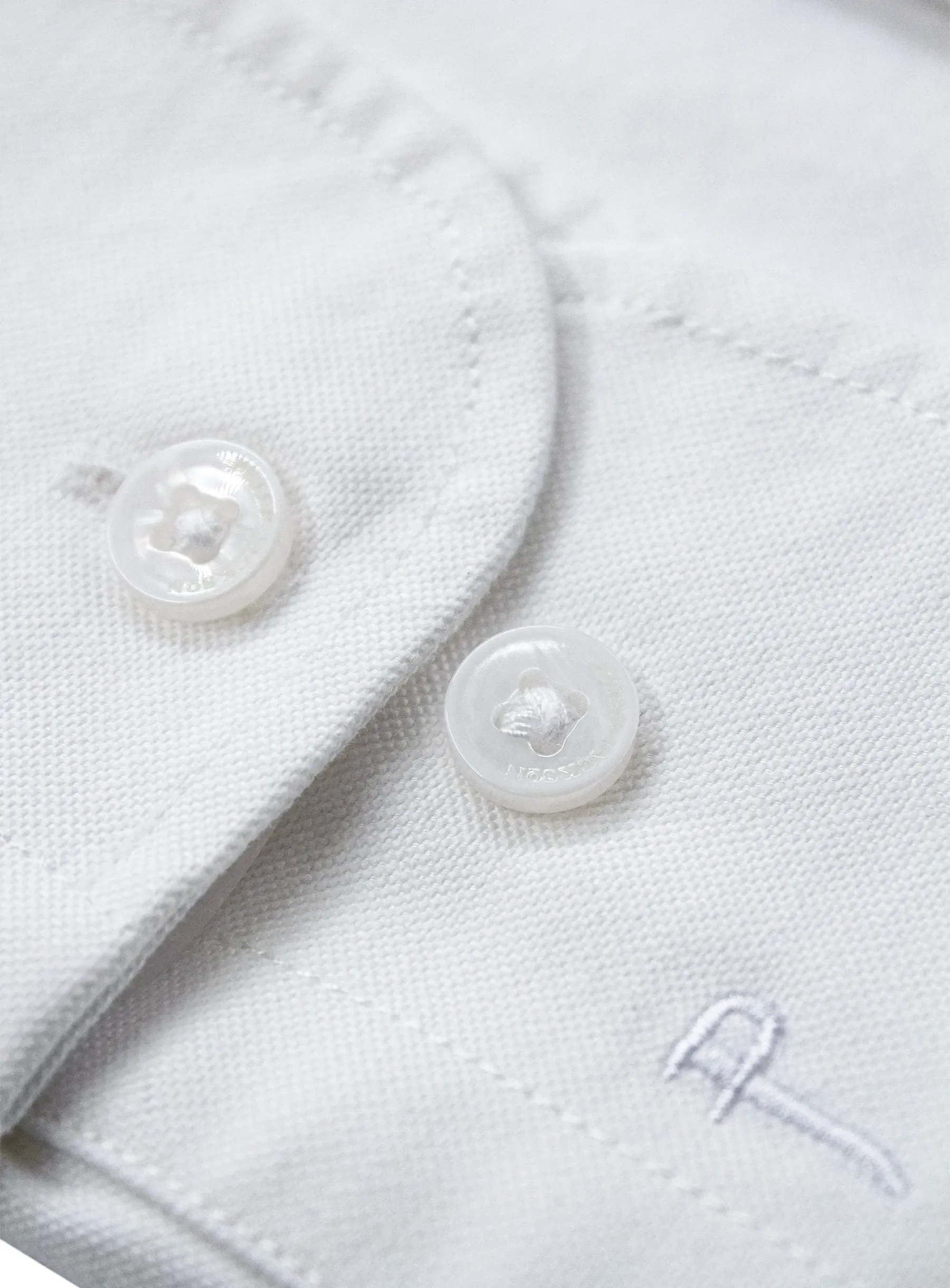 Merano White Oxford Shirt
