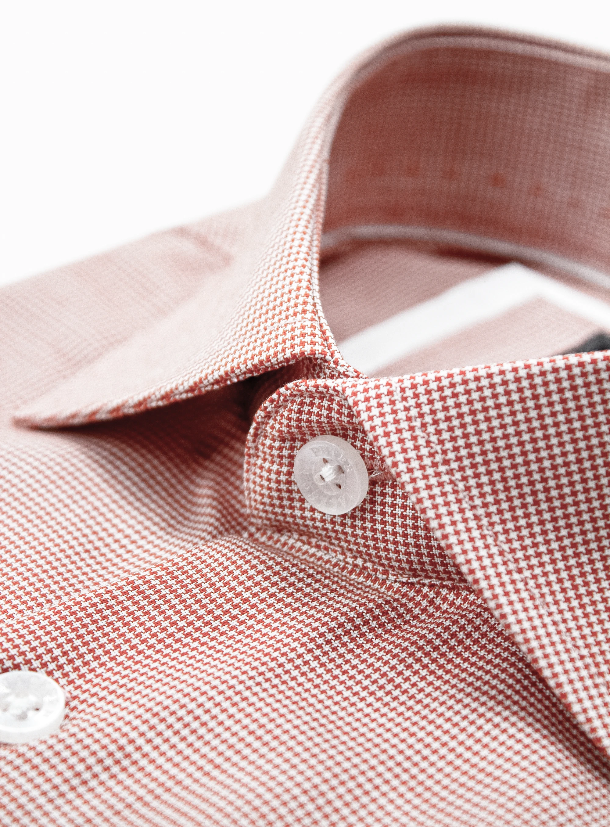 Milan Orange Puppytooth Shirt