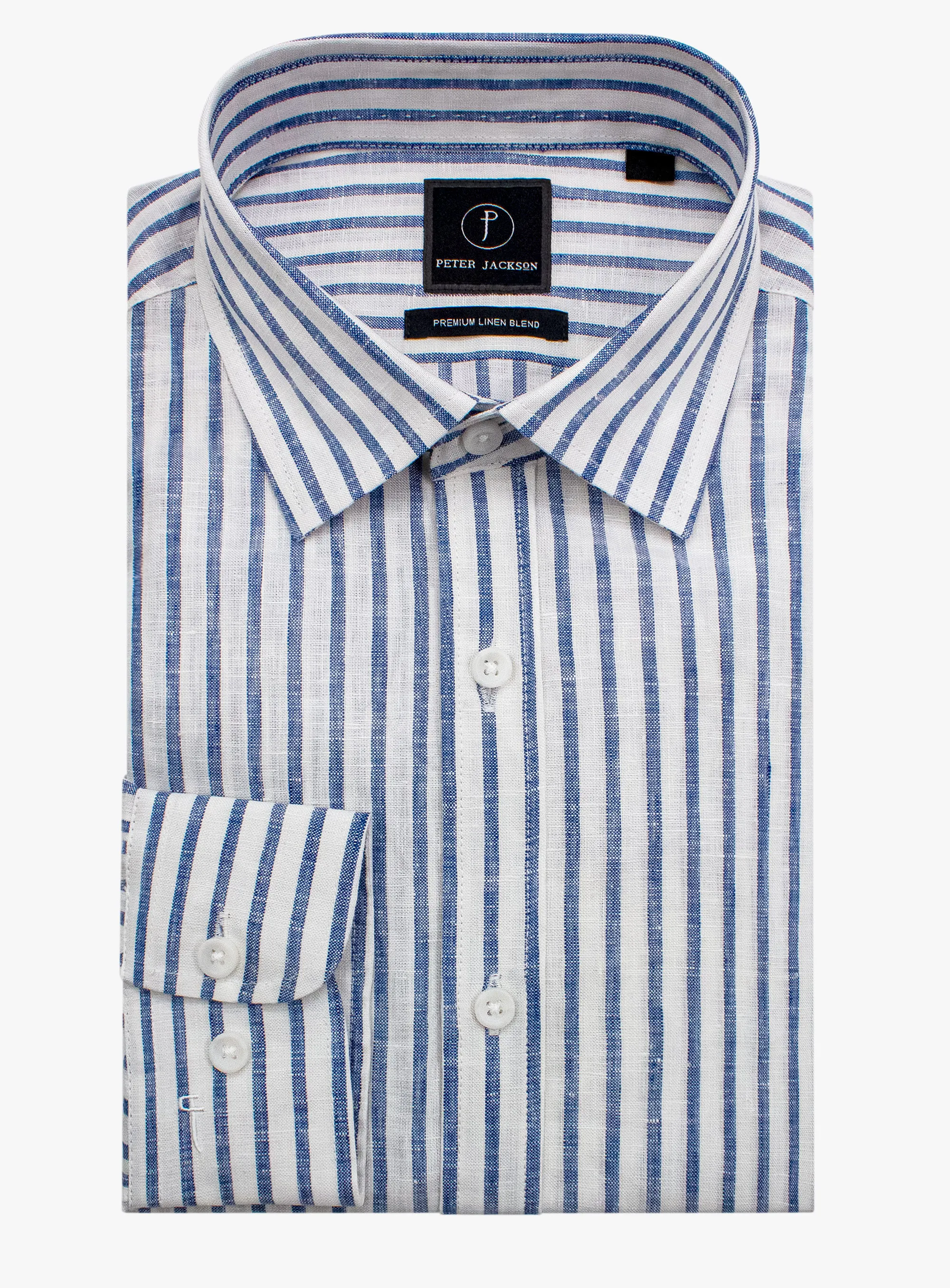 Bolzano Blue/White Stripe Shirt