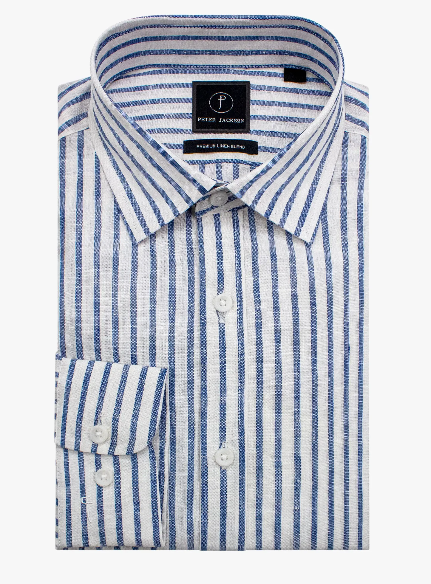 Bolzano Blue/White Stripe Shirt