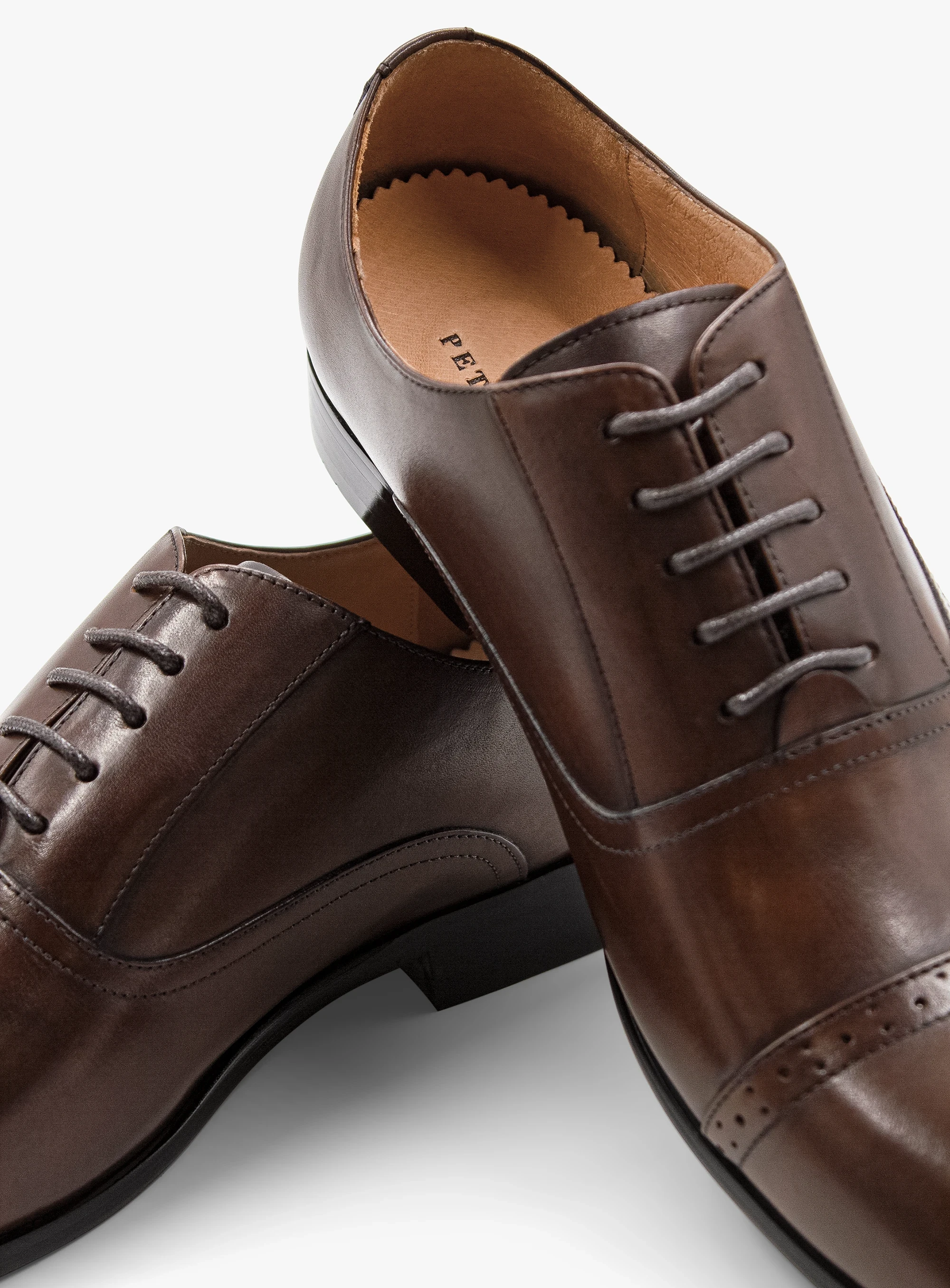 Vieri Brown Cap Derby