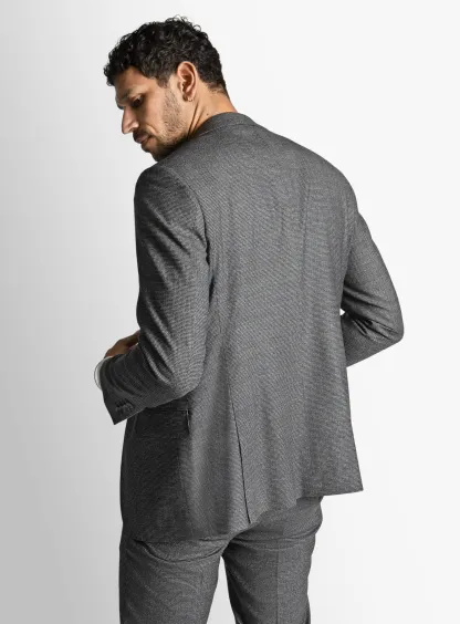 Firenze Puppytooth Charcoal Suit
