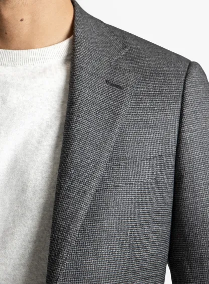 Firenze Puppytooth Charcoal Suit