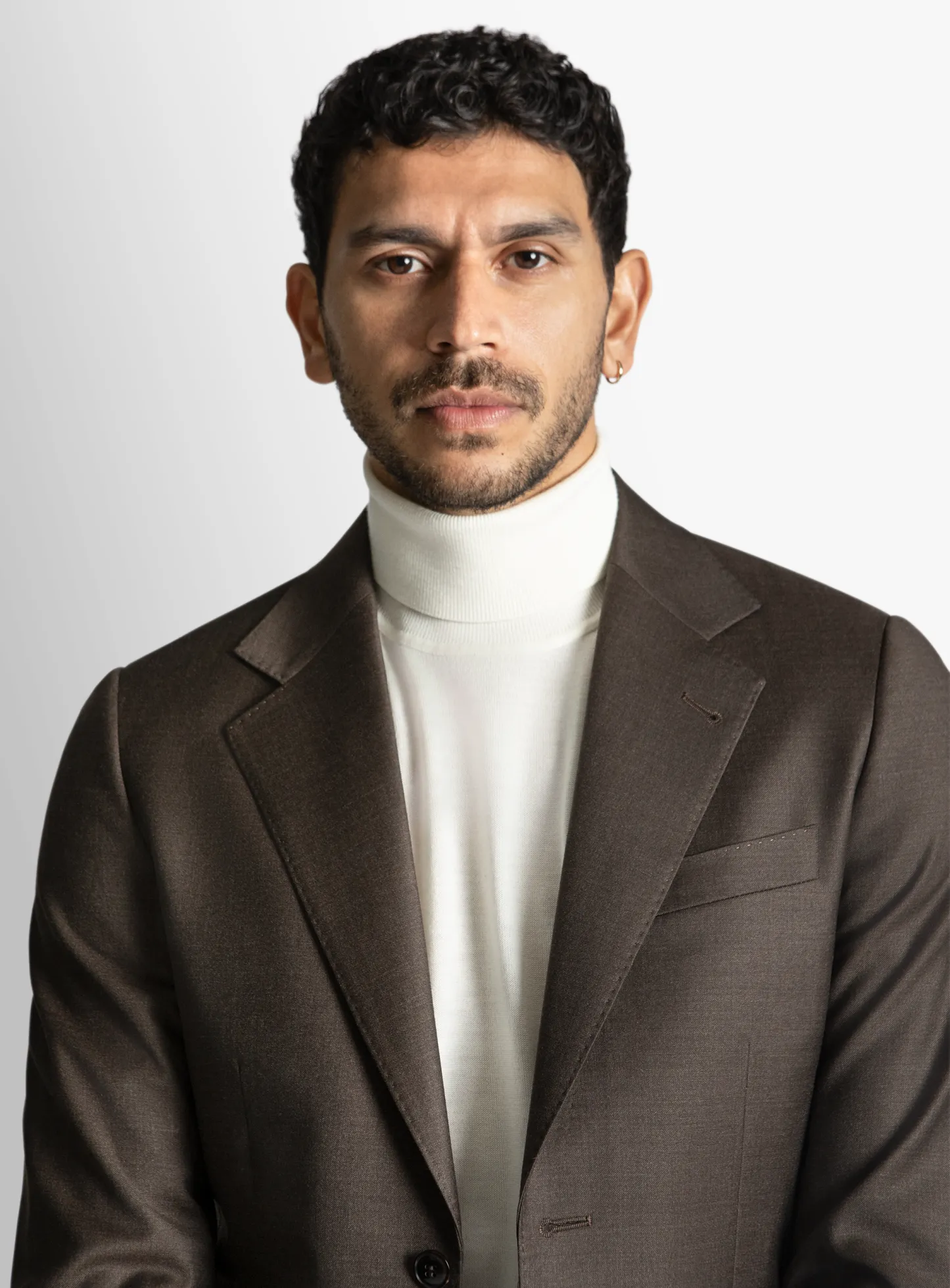 Furio Chocolate Mouline Suit
