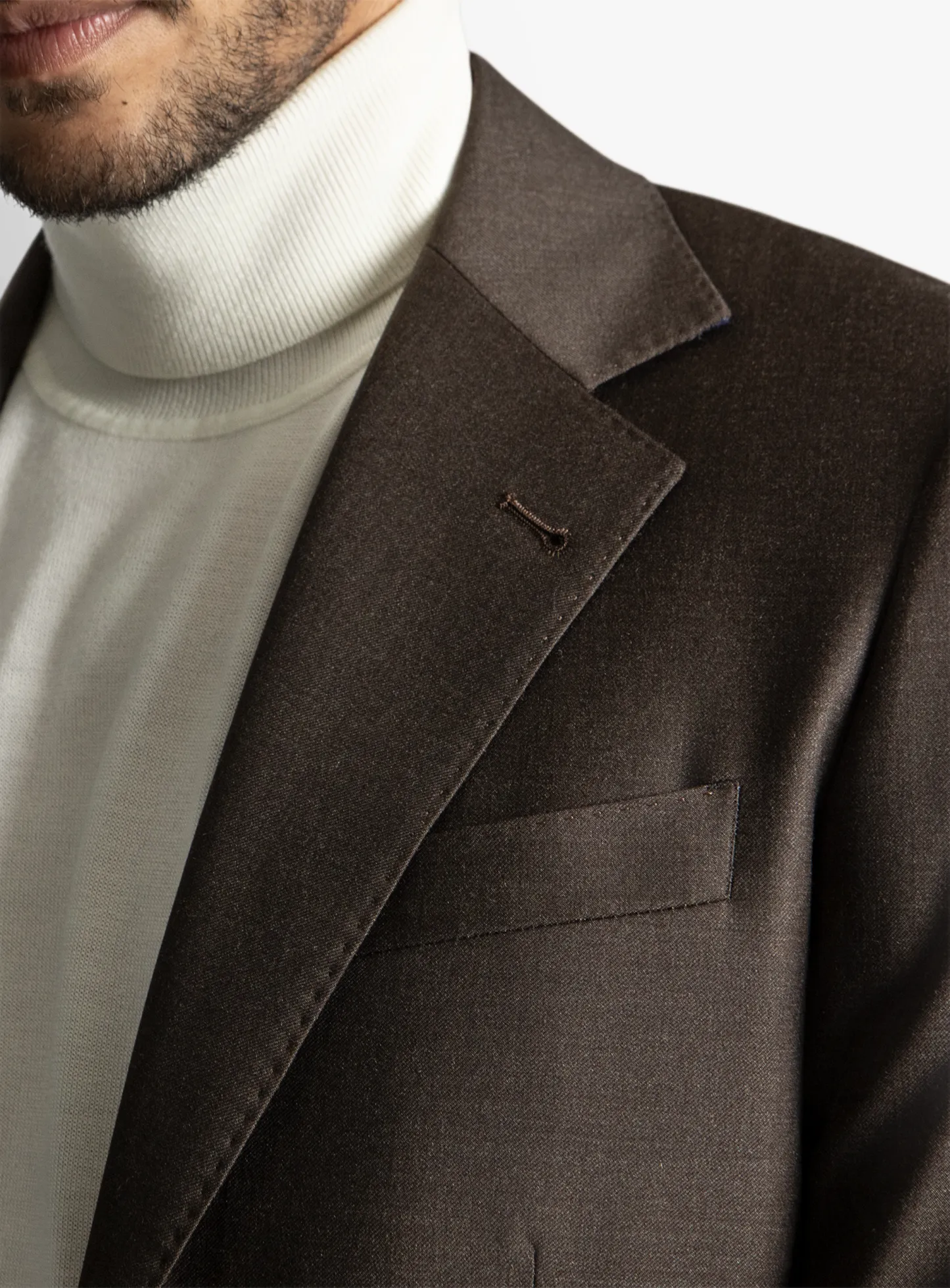 Furio Chocolate Mouline Suit