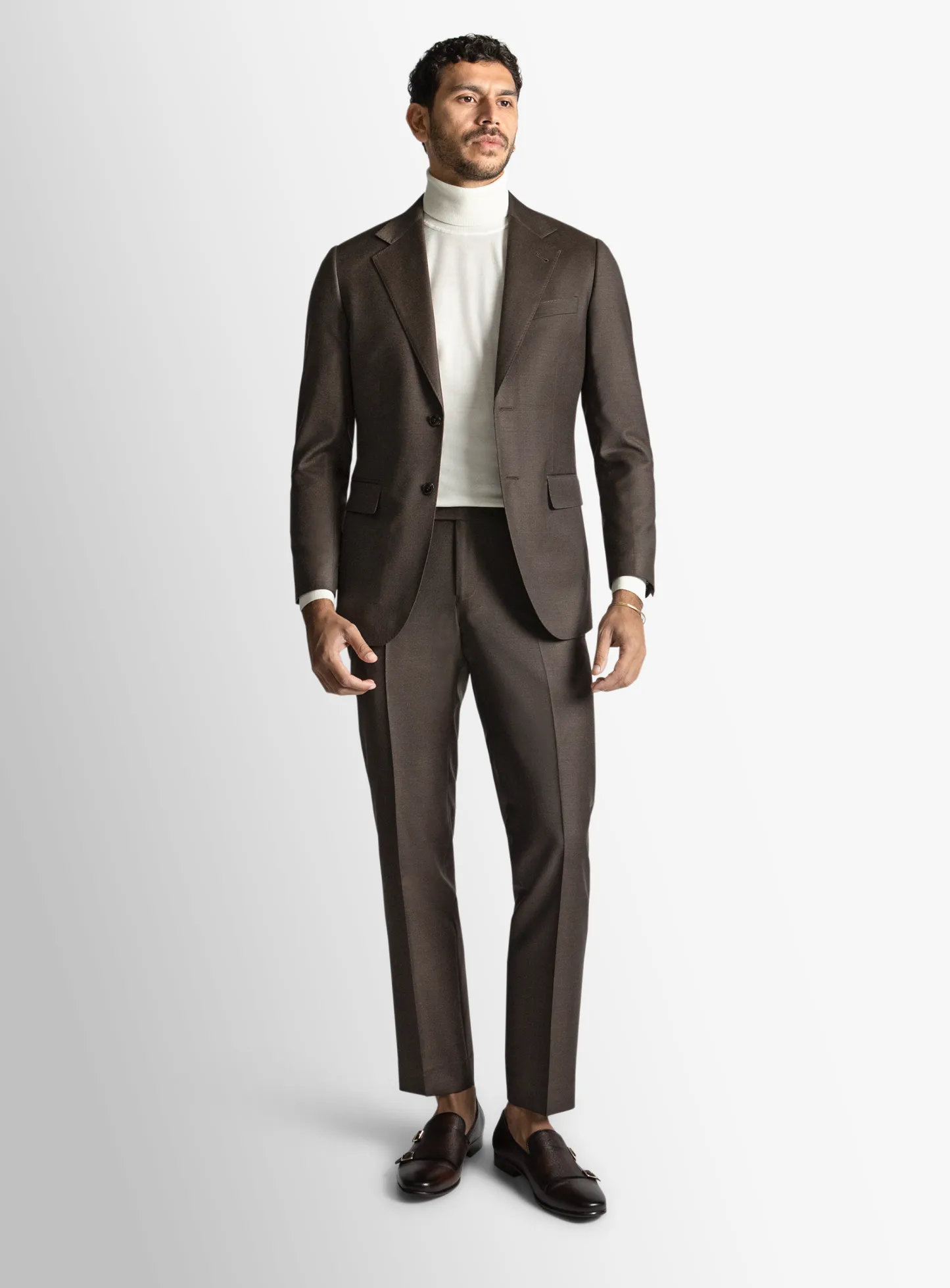 Furio Chocolate Mouline Suit