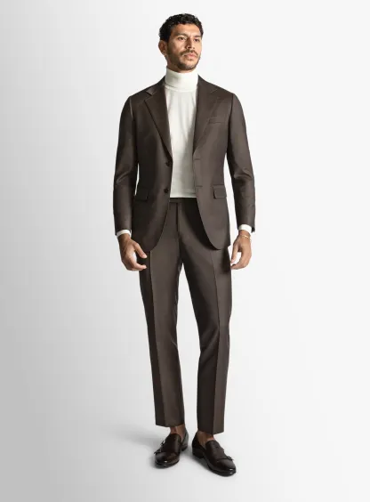 Furio Chocolate Mouline Suit