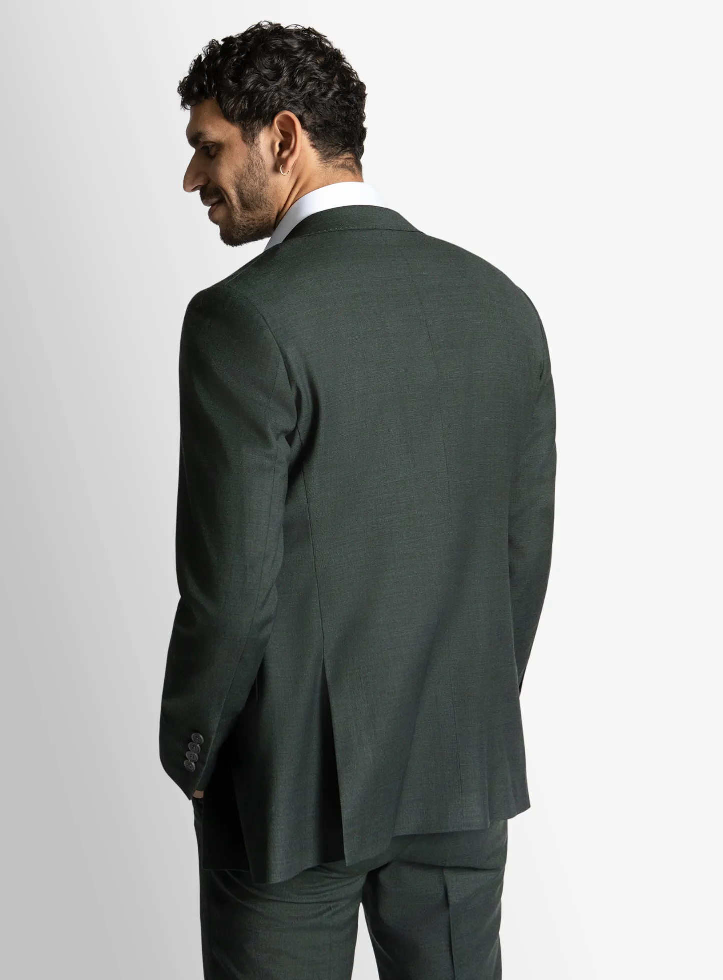 Avanti Plaid Green Suit