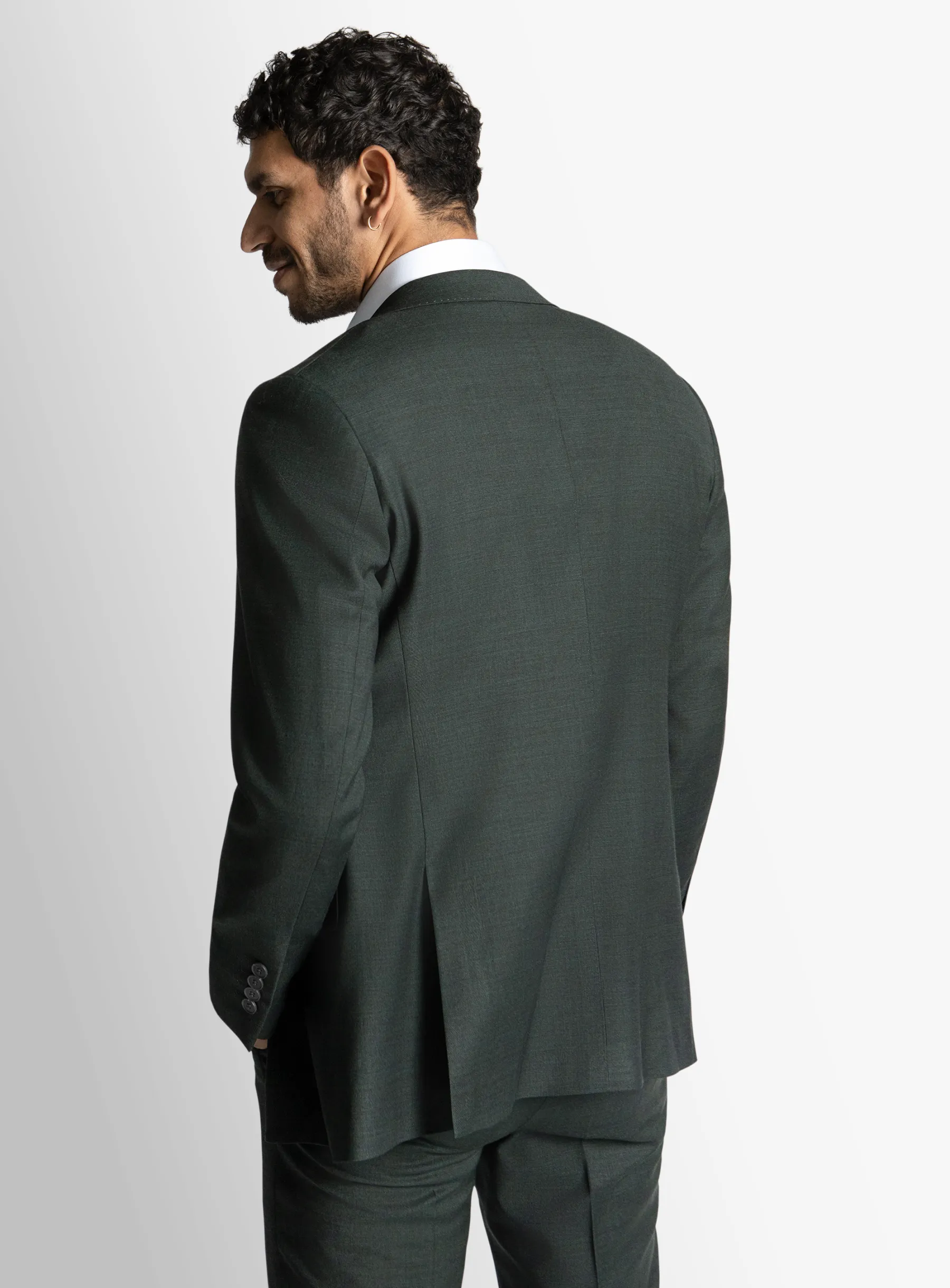 Avanti Plaid Green Suit