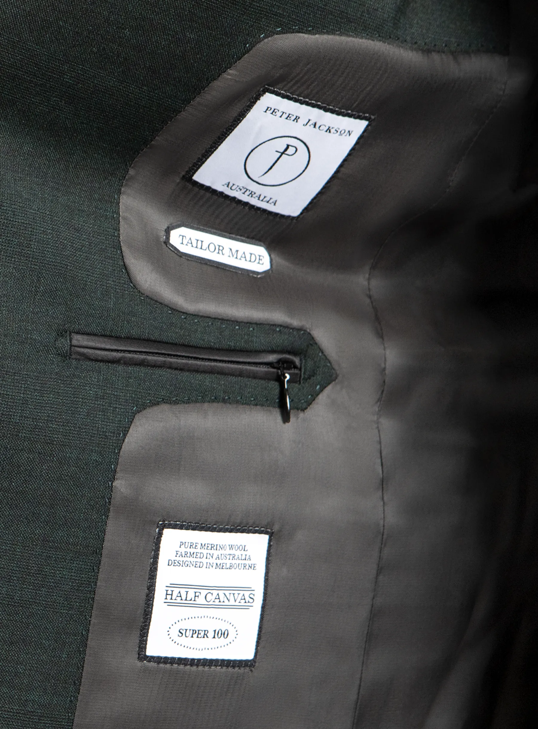 Avanti Plaid Green Suit