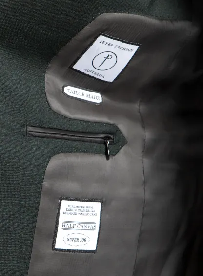 Avanti Plaid Green Suit
