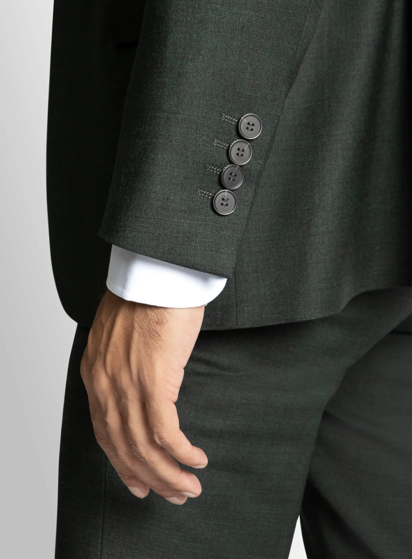 Avanti Plaid Green Suit