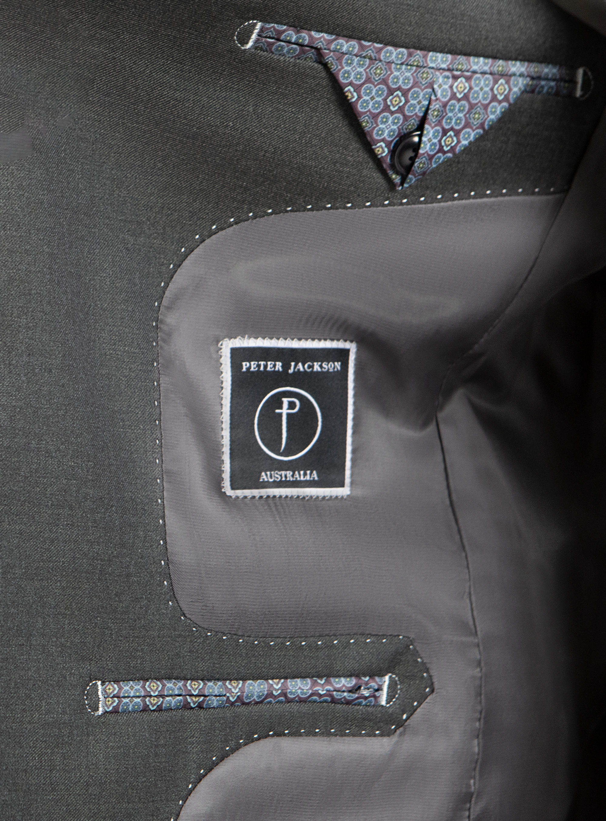 Auditore Grey Twill Suit