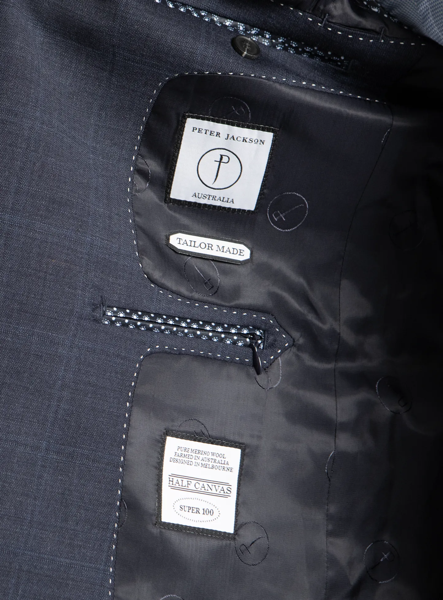 Cerati Overcheck Navy Suit