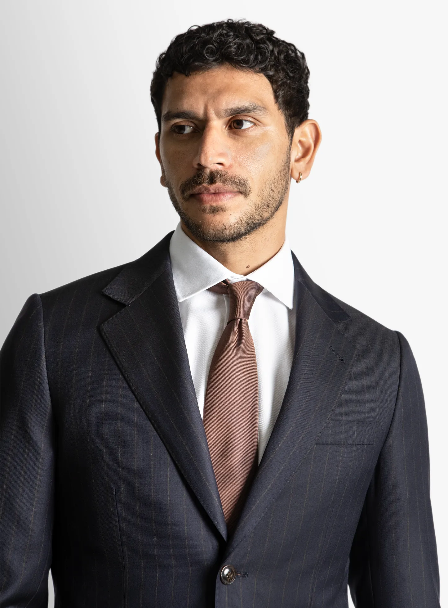 Alfonso Navy Pinstripe Suit