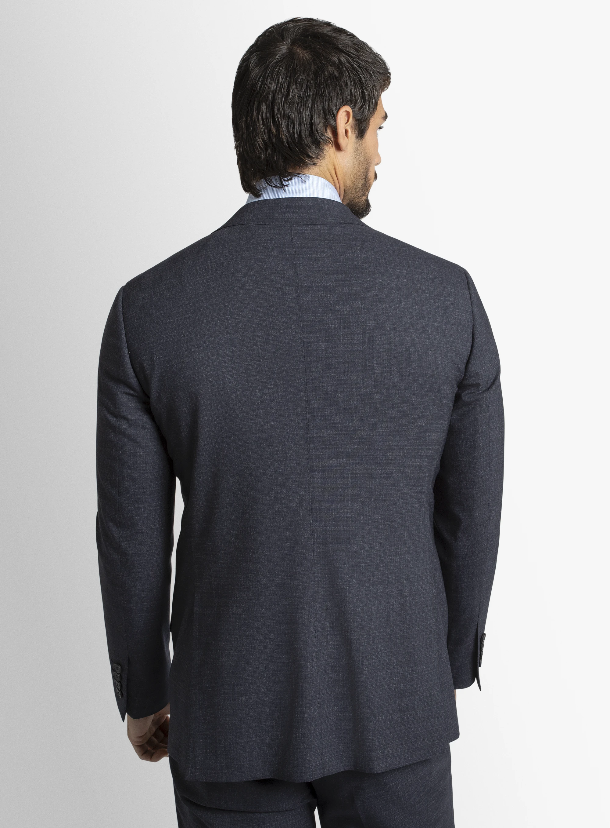 Auditore Mouline Navy Suit