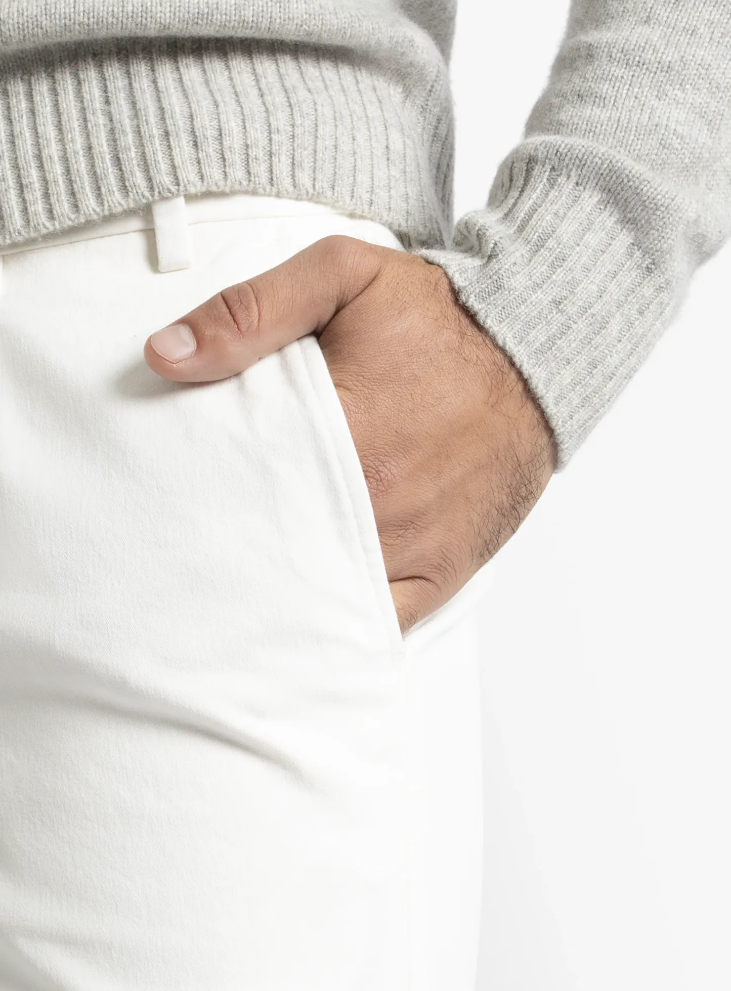 Carmine White Chino