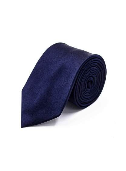 Men {collection_title} Essential Navy Silk Tie Peter Jackson