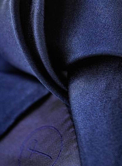 Men {collection_title} Essential Navy Silk Tie Peter Jackson
