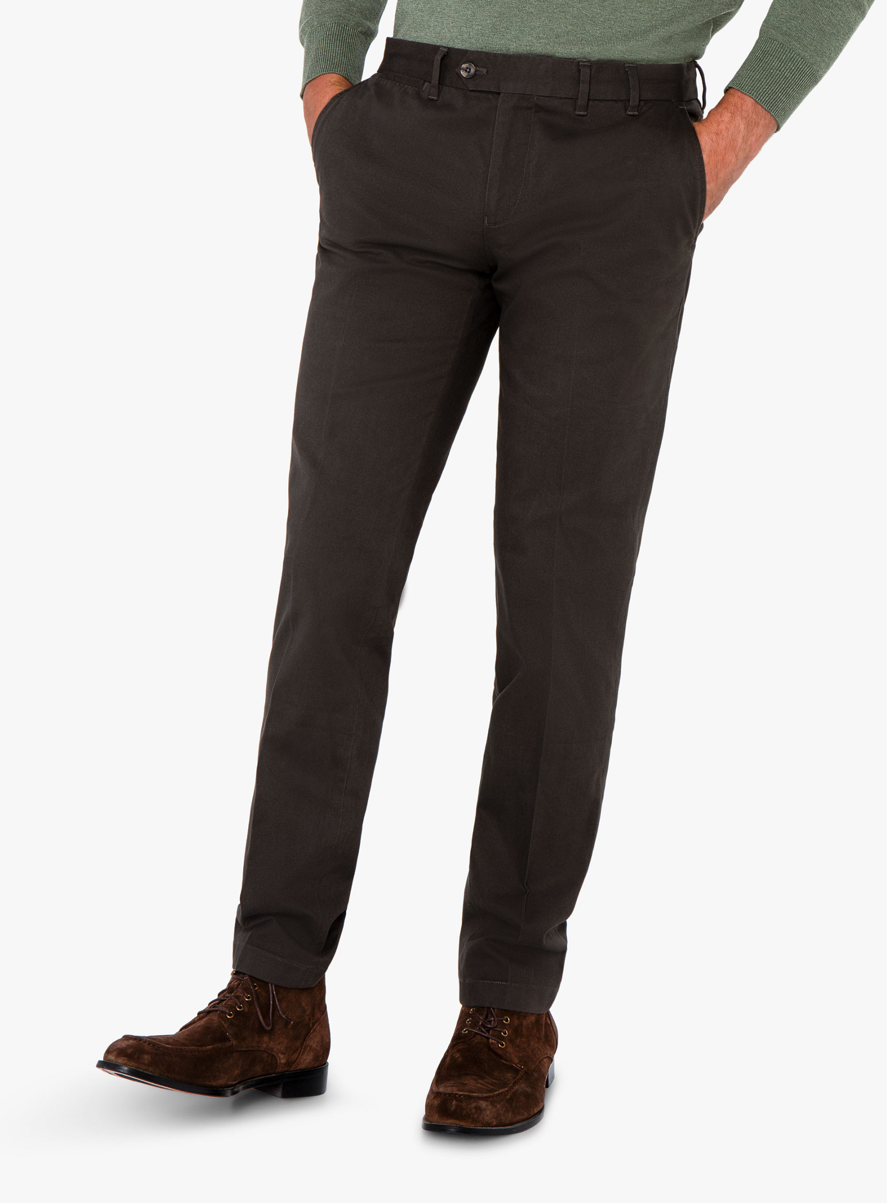 Men {collection_title} Carmine Chocolate Chino Peter Jackson