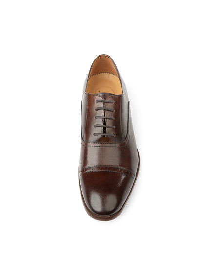 Men {collection_title} Vieri Brown Cap Derby Peter Jackson