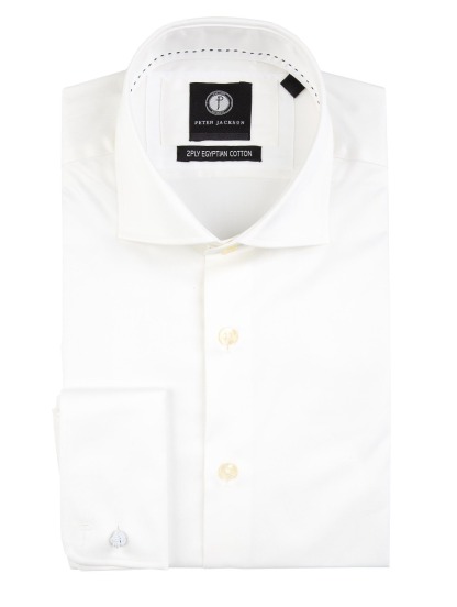Men {collection_title} Milan Ivory Twill Shirt Peter Jackson