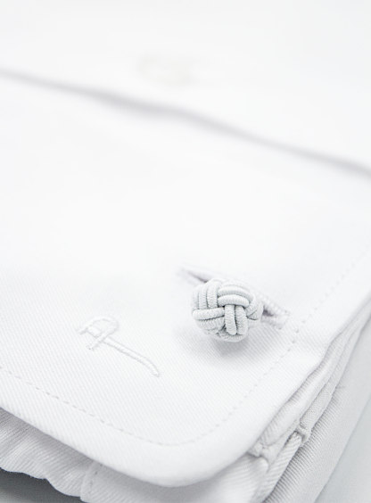 Men {collection_title} Milan White French Cuff Shirt Peter Jackson