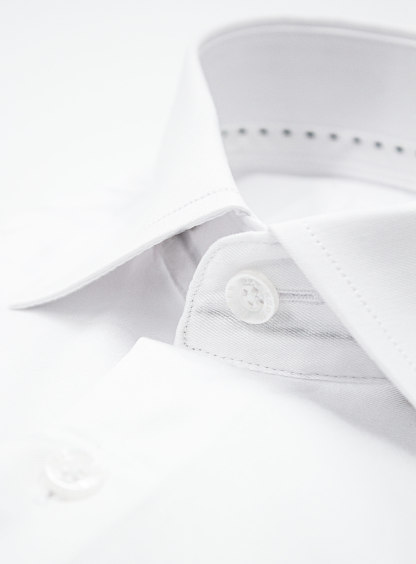 Men {collection_title} Milan White French Cuff Shirt Peter Jackson