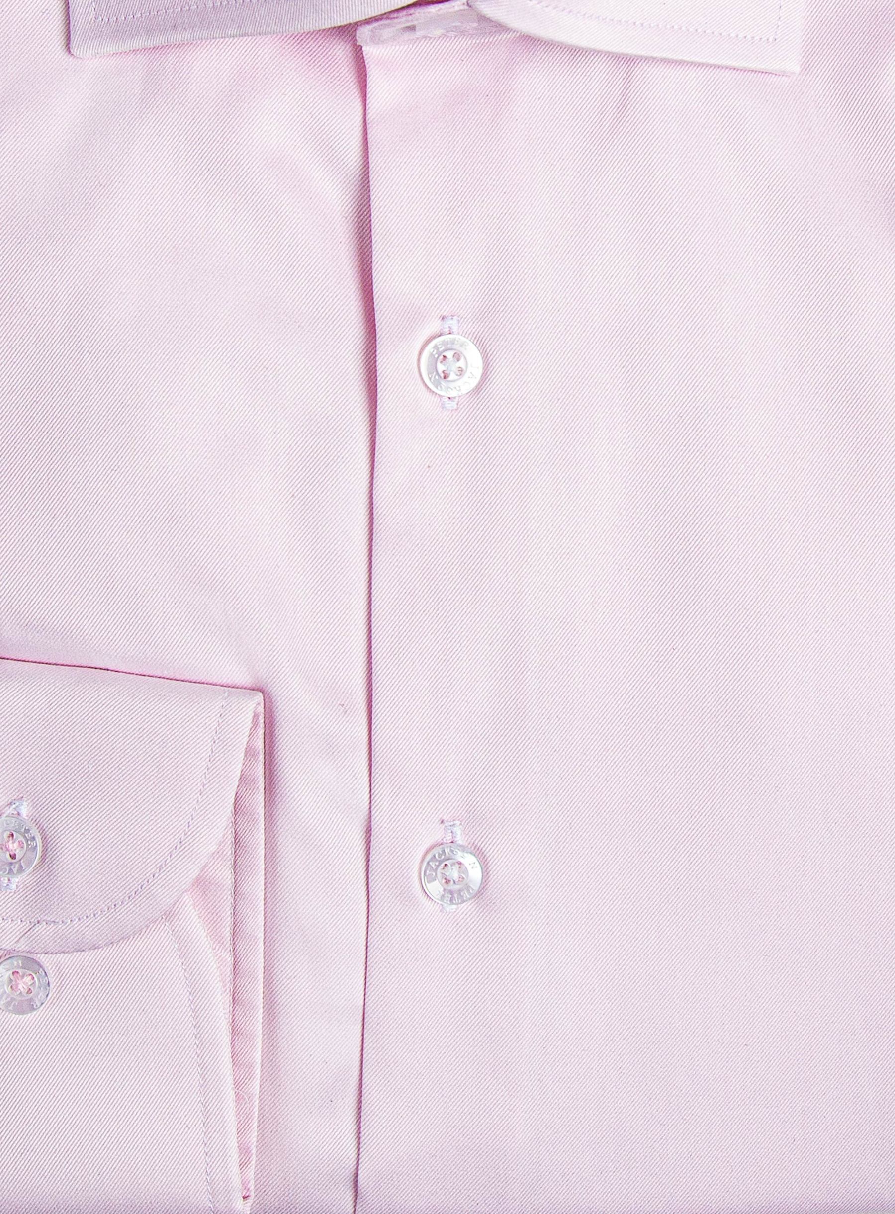 Men {collection_title} Milan Pink Twill Shirt Peter Jackson