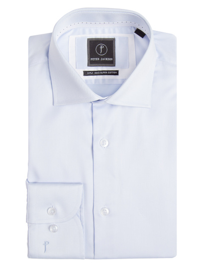 Men {collection_title} Milan Sky Twill Shirt Peter Jackson