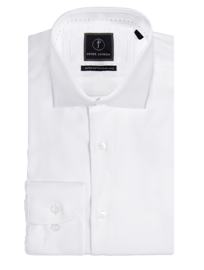Men {collection_title} Chevron White Shirt Peter Jackson