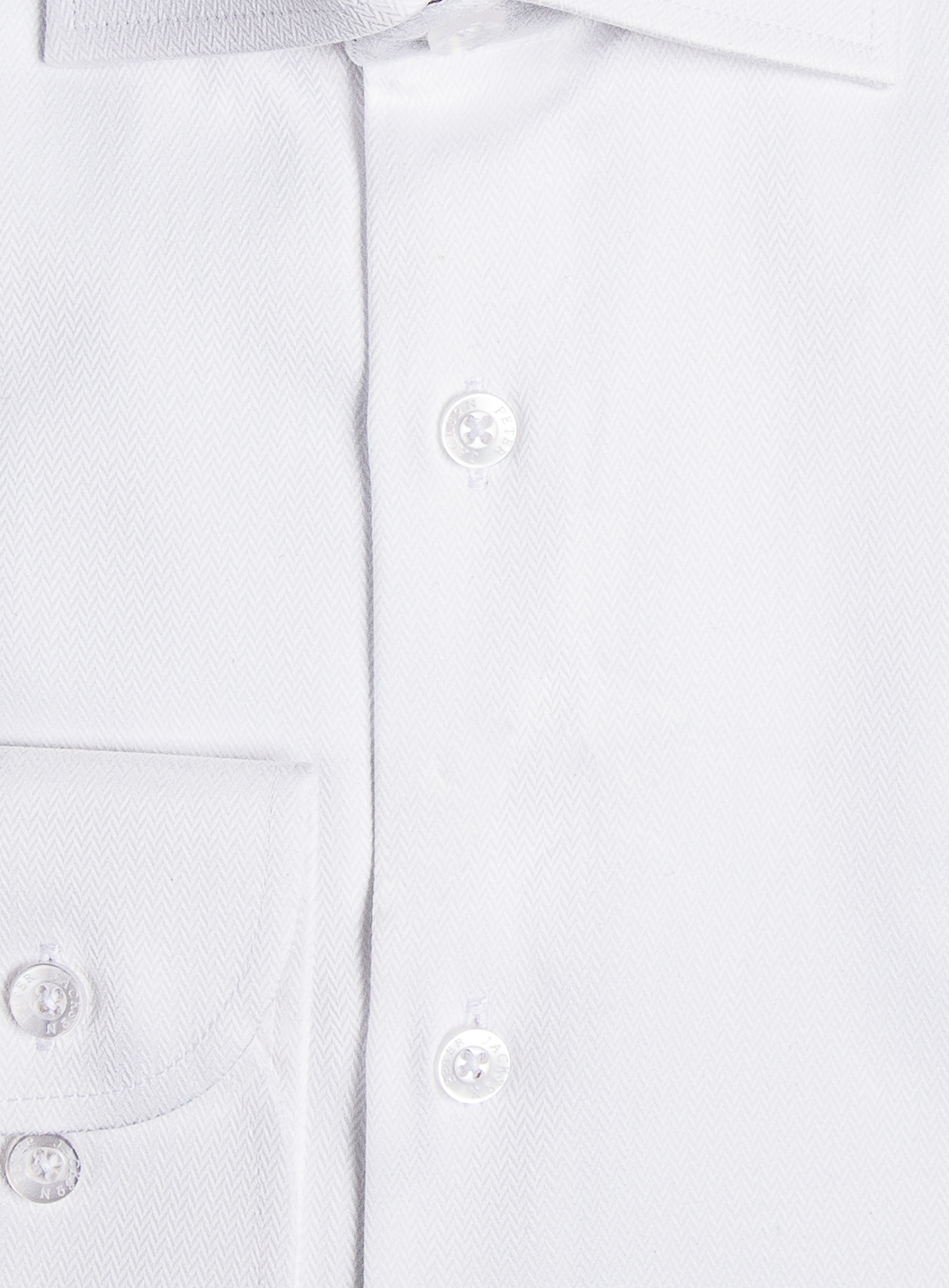 Men {collection_title} Chevron White Shirt Peter Jackson