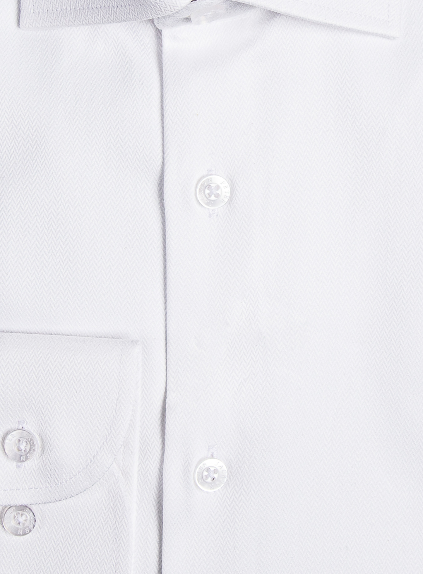 Men {collection_title} Chevron White Shirt Peter Jackson