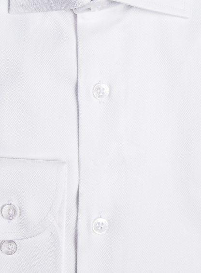 Men {collection_title} Chevron White Shirt Peter Jackson