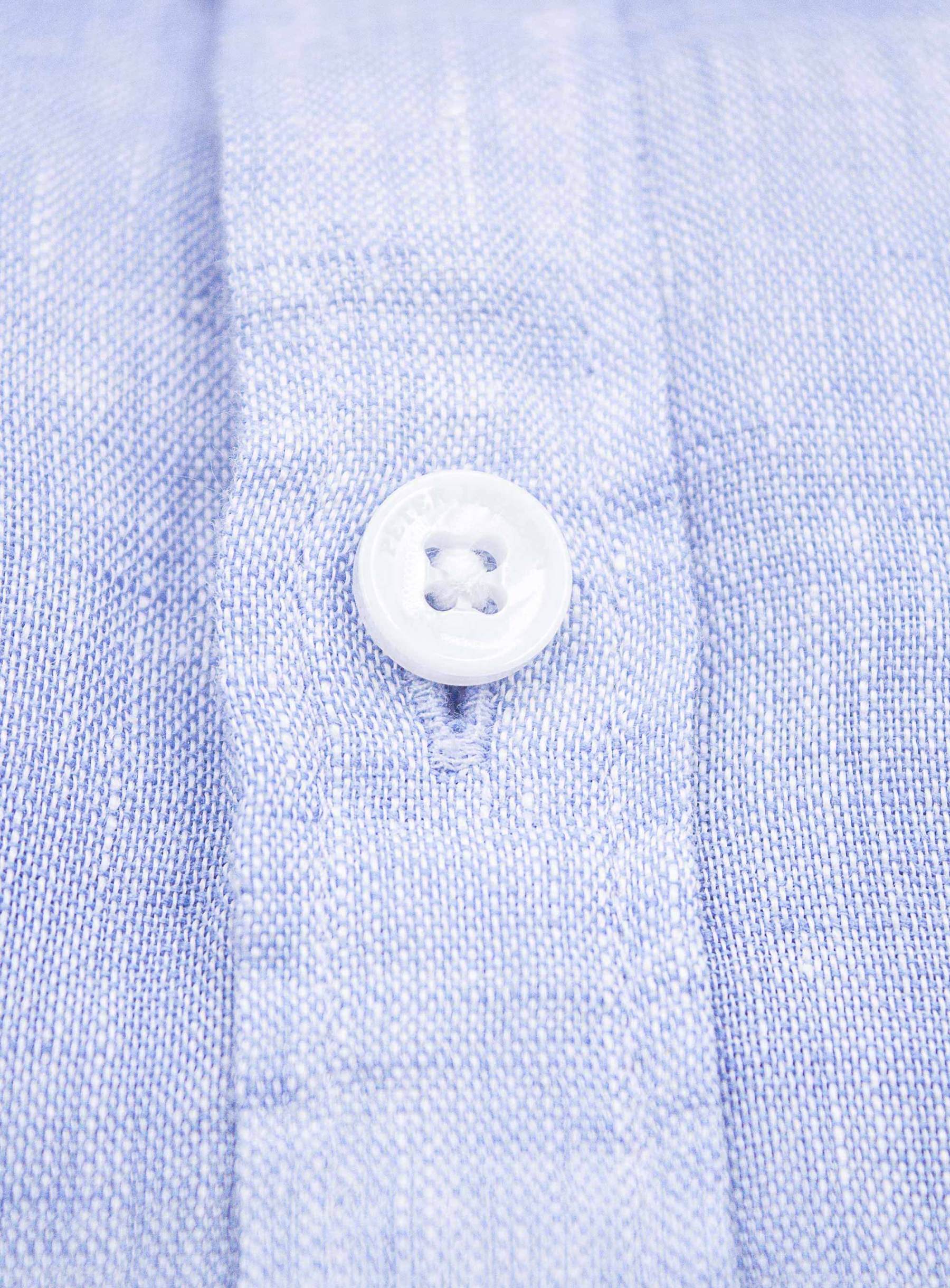Men {collection_title} Verano Blue Washed Linen Shirt Peter Jackson