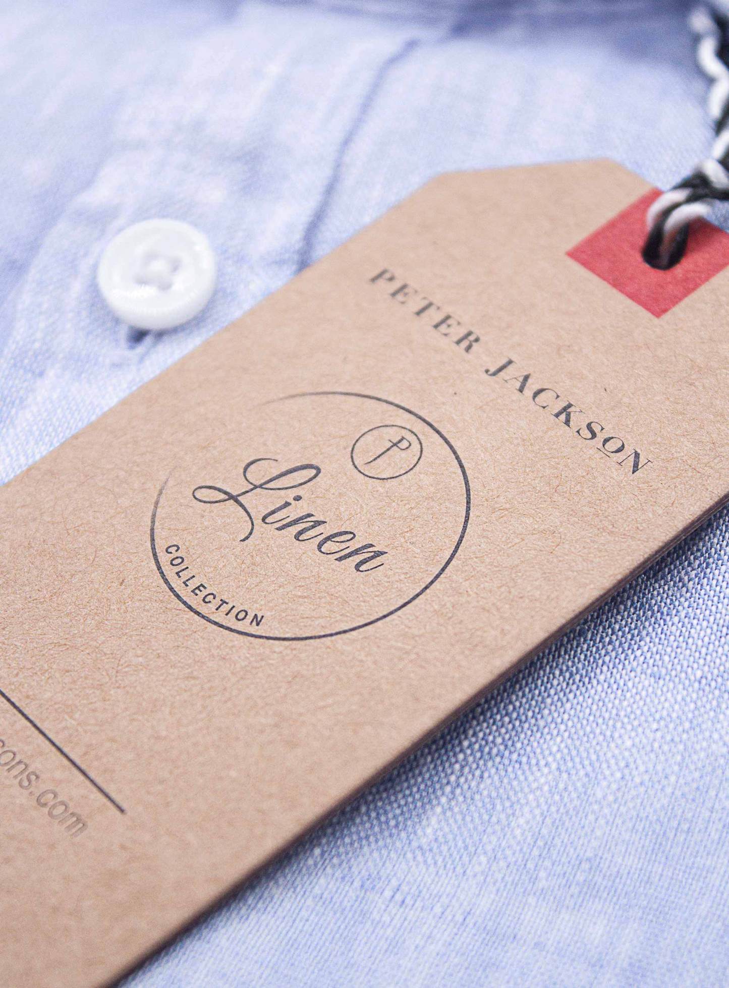 Men {collection_title} Verano Blue Washed Linen Shirt Peter Jackson