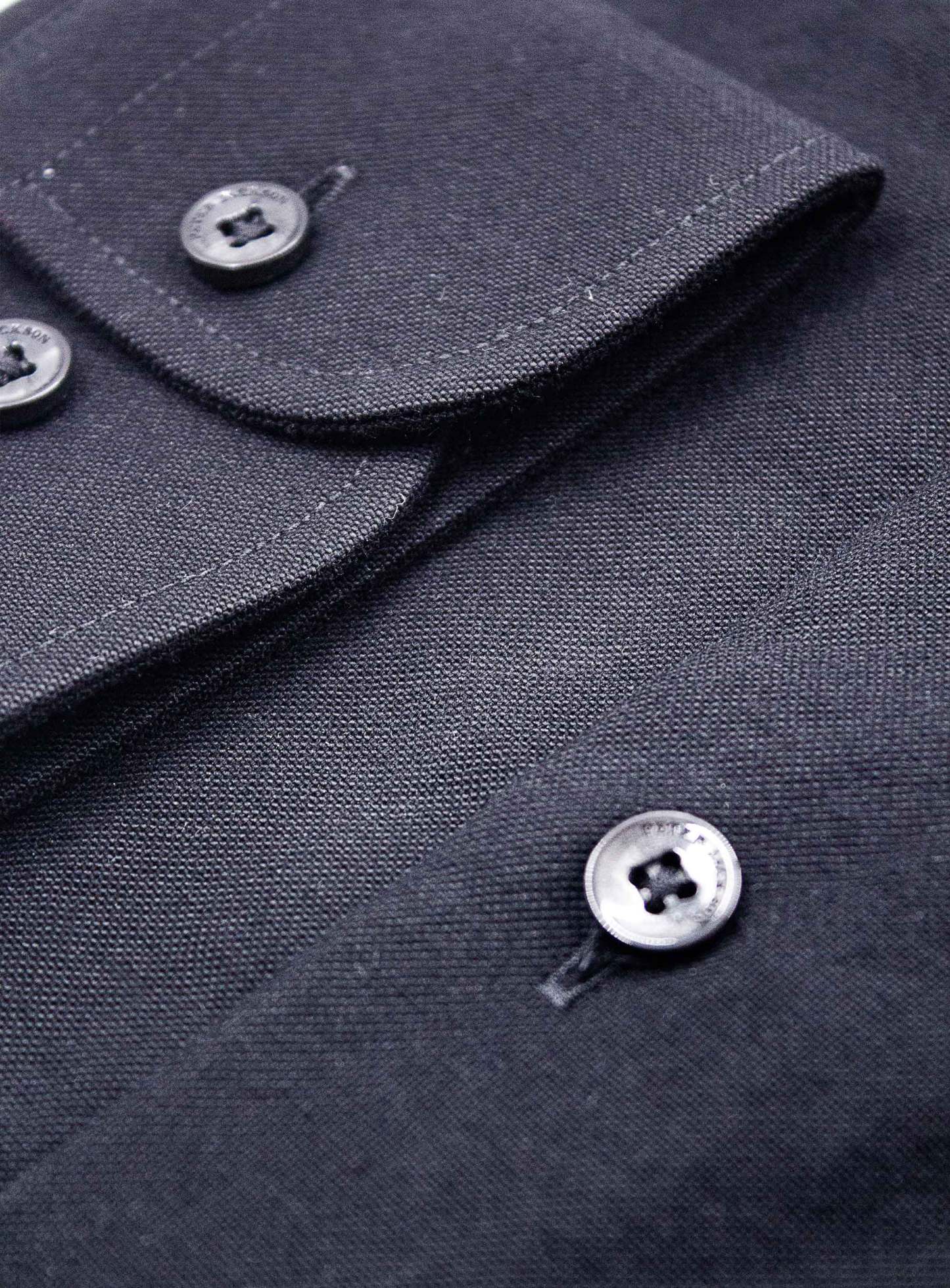 Men {collection_title} Merano Black Oxford Shirt Peter Jackson