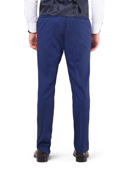 Men {collection_title} Dexter Jet Blue Trousers Peter Jackson