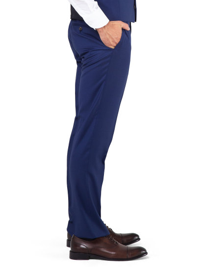 Men {collection_title} Dexter Jet Blue Trousers Peter Jackson