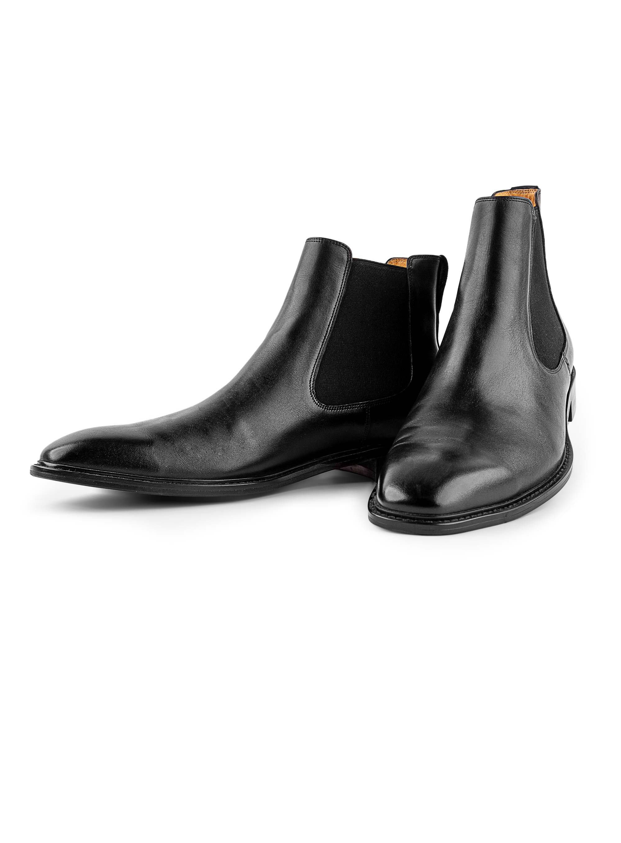 Men {collection_title} Black Chelsea Boot Peter Jackson